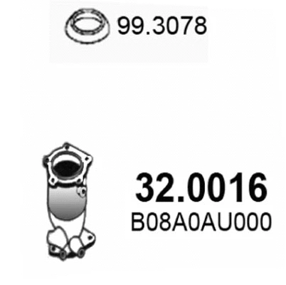 Catalyseur ASSO 32.0016