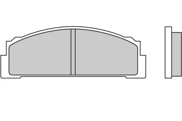 Kit de plaquettes de frein, frein à disque E.T.F. 12-0001