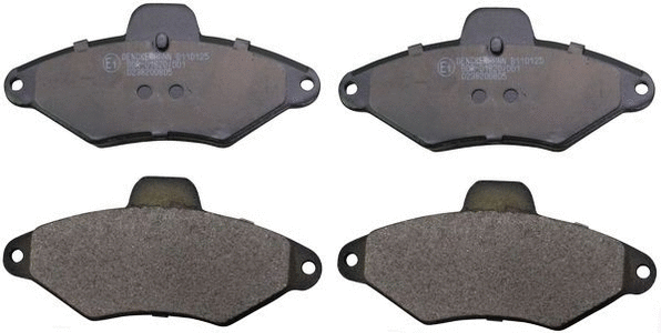 Kit de plaquettes de frein, frein à disque DENCKERMANN B110125