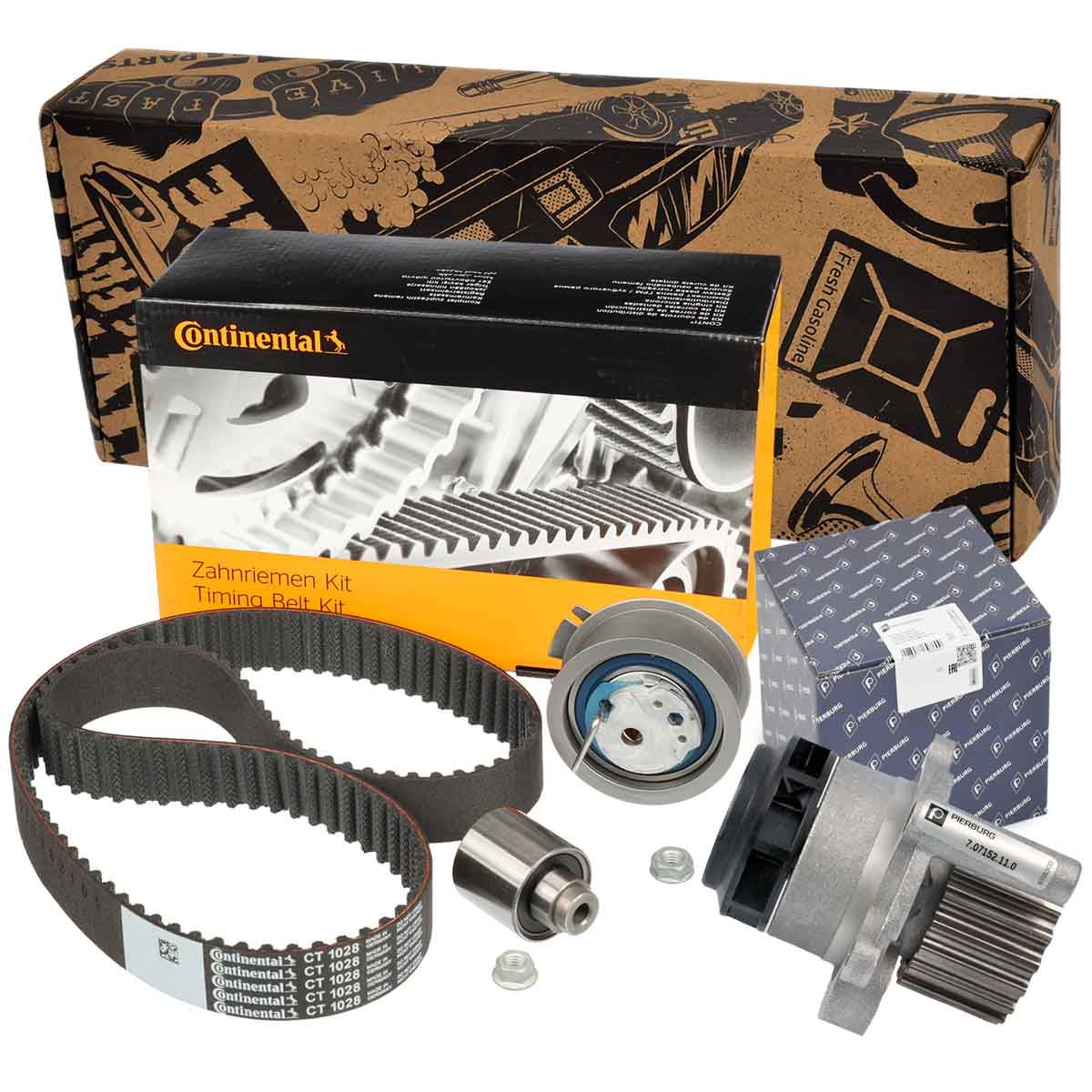 Pompe à eau + kit de courroie crantée ET ENGINETEAM RM0012VR1