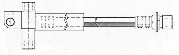 Flexible de frein CEF 511030