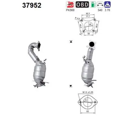 Catalyseur AS 37952