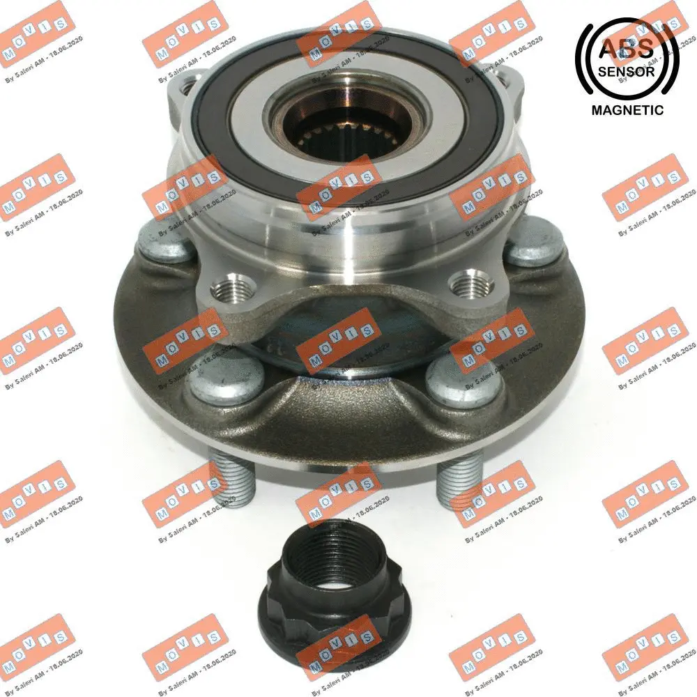 Kit de roulements de roue MOVIS ASB2438