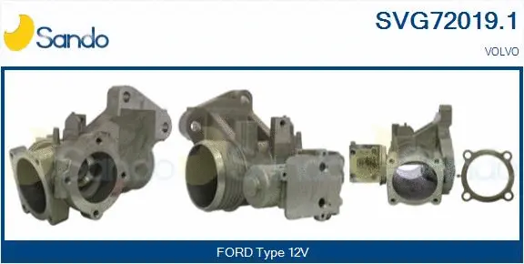 Vanne EGR SANDO SVG72019.1