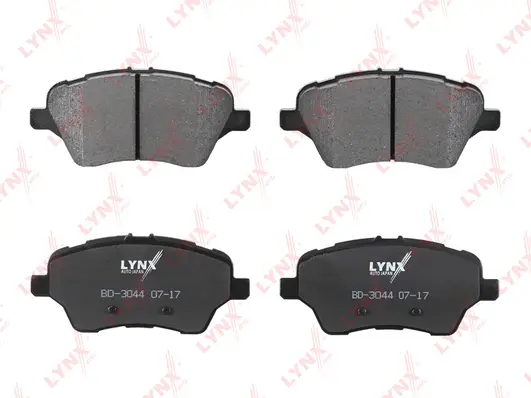Kit de plaquettes de frein, frein à disque LYNXAUTO BD-3044