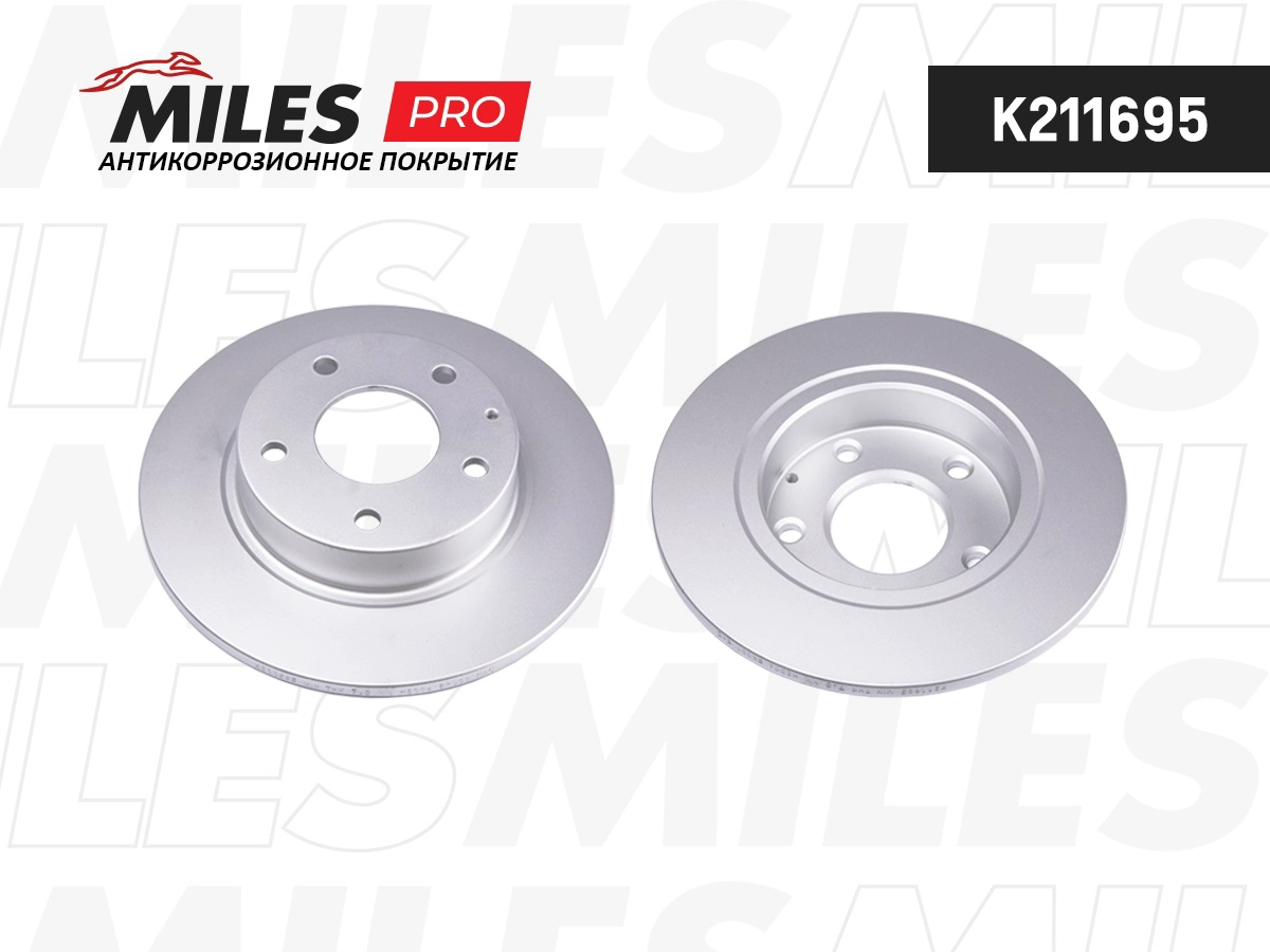 Disque de frein MILES K211695