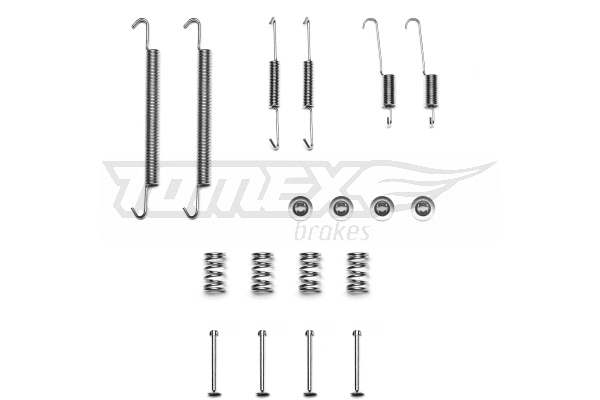 Kit d'accessoires, mâchoire de frein TOMEX Brakes TX 40-60