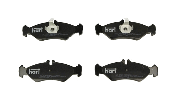 Kit de plaquettes de frein, frein à disque HART 215 936