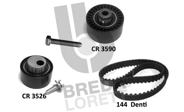 Kit de courroie crantée BREDA LORETT KCD0785