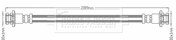 Flexible de frein BORG & BECK BBH8121