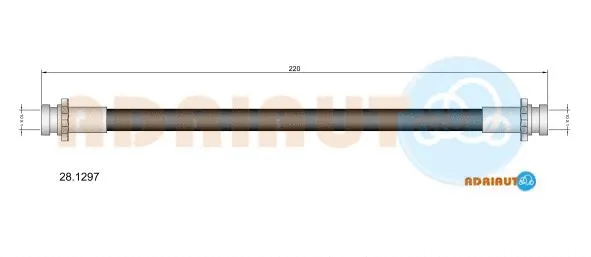 Flexible de frein ADRIAUTO 28.1297