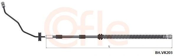 Flexible de frein COFLE 92.BH.VK203