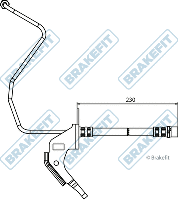 Flexible de frein APEC BHO4292