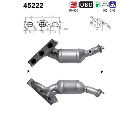 Catalyseur AS 45222