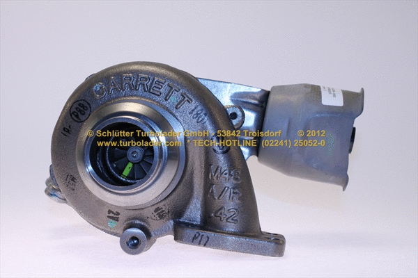 Turbocompresseur, suralimentation SCHLÜTTER TURBOLADER 166-01611