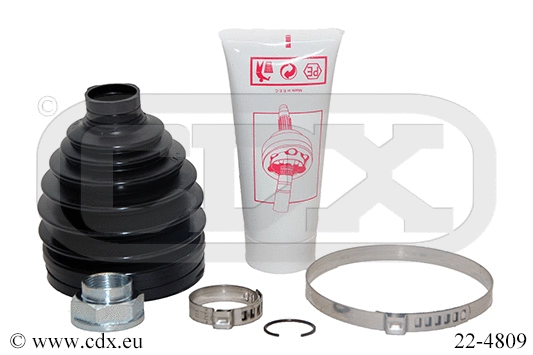 Jeu de joints-soufflets, arbre de commande CDX 22-4809