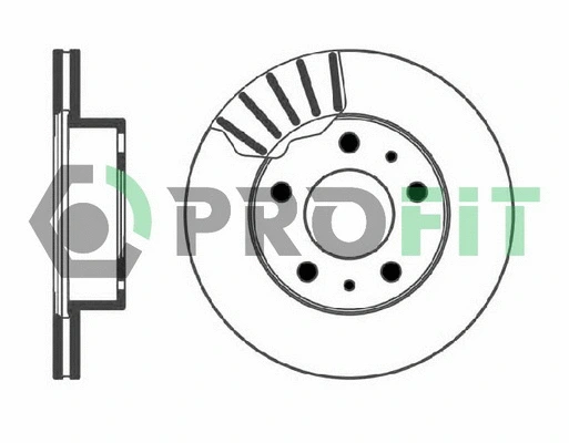 Disque de frein PROFIT 5010-0768