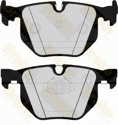 Kit de plaquettes de frein, frein à disque Brake ENGINEERING PA1507
