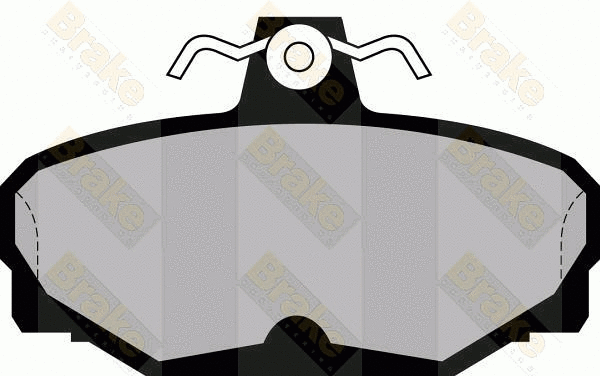 Kit de plaquettes de frein, frein à disque Brake ENGINEERING PA450