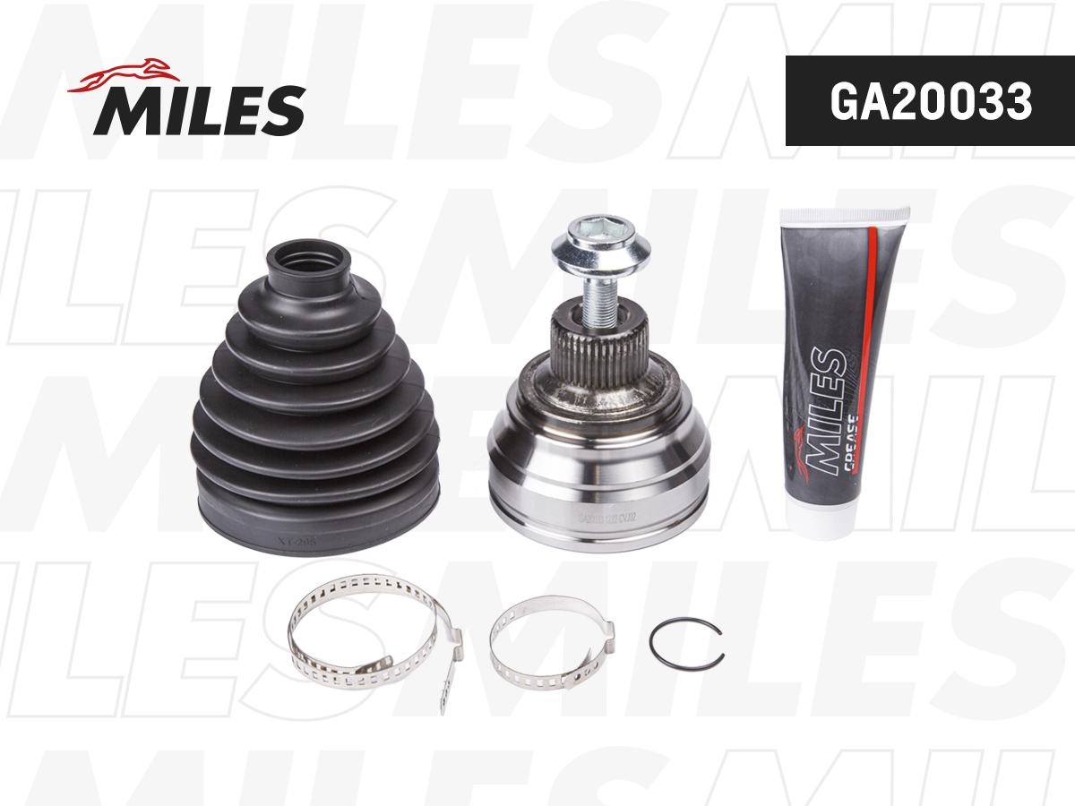 Jeu de joints, arbre de transmission MILES GA20033