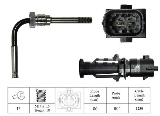 Capteur, température des gaz LEMARK LXT316