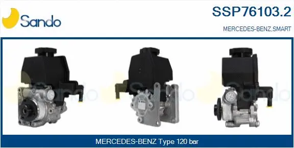 Pompe hydraulique, direction SANDO SSP76103.2
