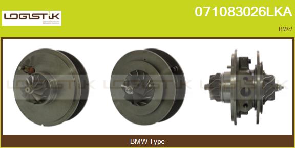 Groupe carter, turbocompresseur LGK 071083026LKA