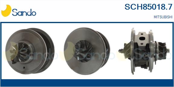 Groupe carter, turbocompresseur SANDO SCH85018.7