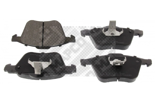 Kit de plaquettes de frein, frein à disque MAPCO 6299