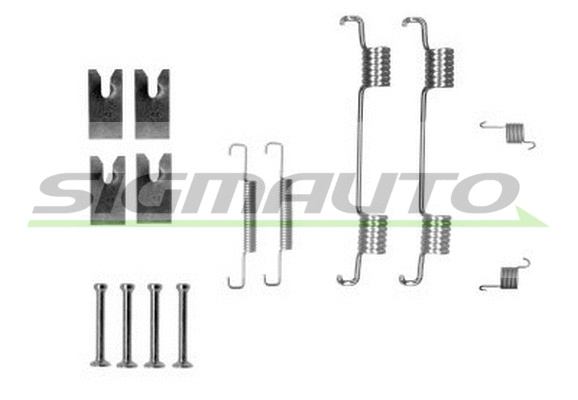 Kit d'accessoires, mâchoire de frein SIGMAUTO SK0023