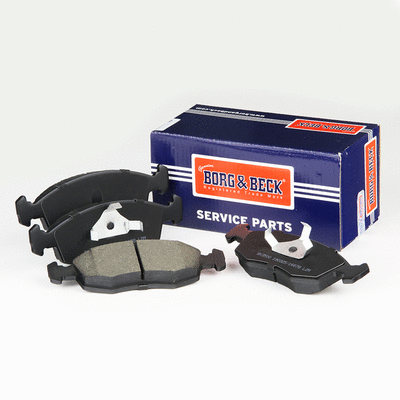 Kit de plaquettes de frein, frein à disque BORG & BECK BBP1100
