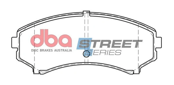 Kit de plaquettes de frein, frein à disque DBA Australia DB1388SS