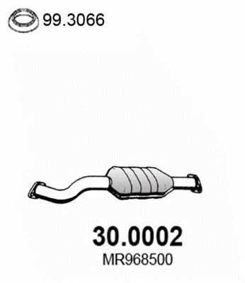 Catalyseur ASSO 30.0002