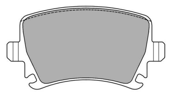 Kit de plaquettes de frein, frein à disque FREMAX FBP-1371