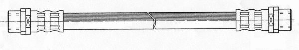 Flexible de frein CEF 512115