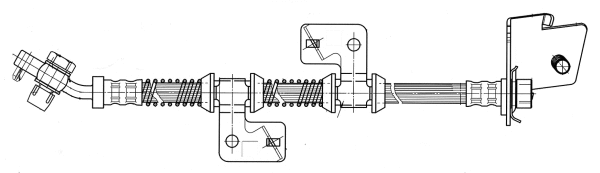 Flexible de frein CEF 511798