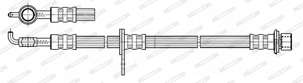 Flexible de frein FERODO FHY3135