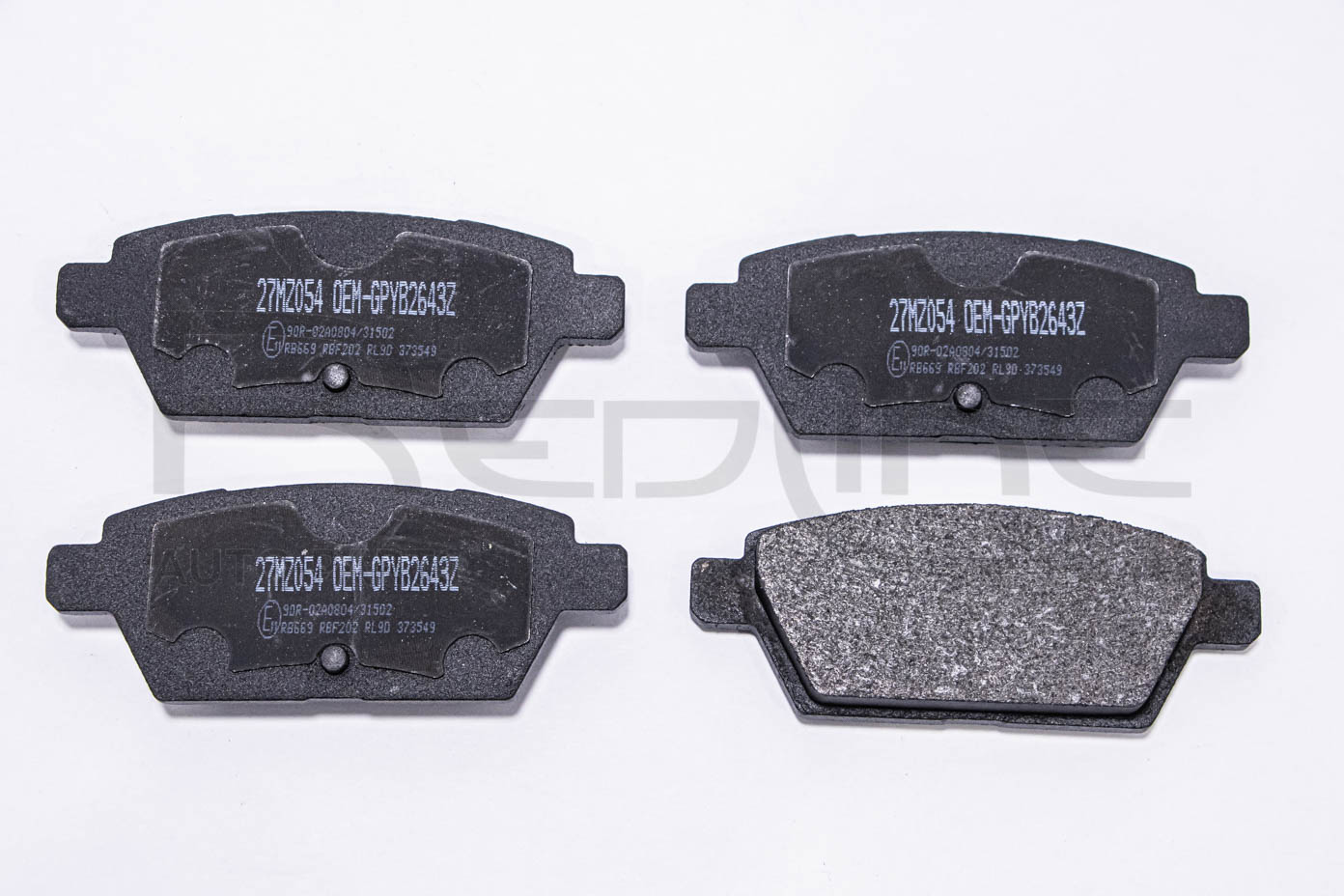 Kit de plaquettes de frein, frein à disque RED-LINE 27MZ054
