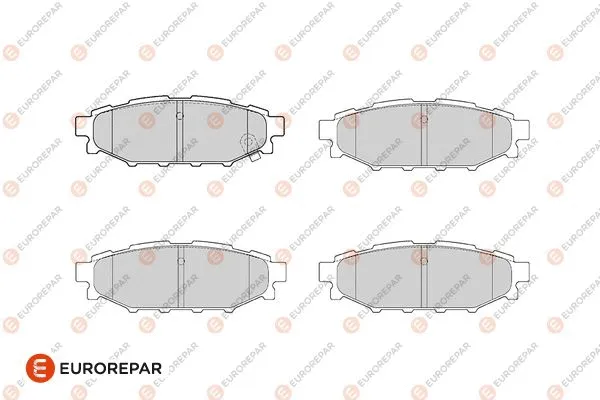 Kit de plaquettes de frein, frein à disque EUROREPAR 1686272280