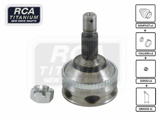Jeu de joints, arbre de transmission RCA FRANCE CI07A