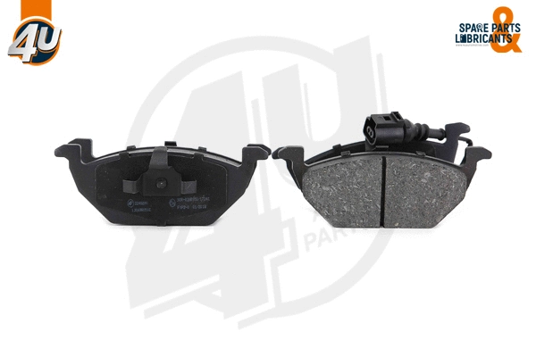 Kit de plaquettes de frein, frein à disque 4U Autoparts 22482VV
