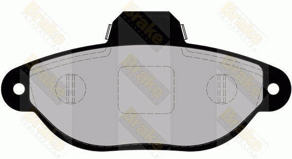 Kit de plaquettes de frein, frein à disque Brake ENGINEERING PA1760
