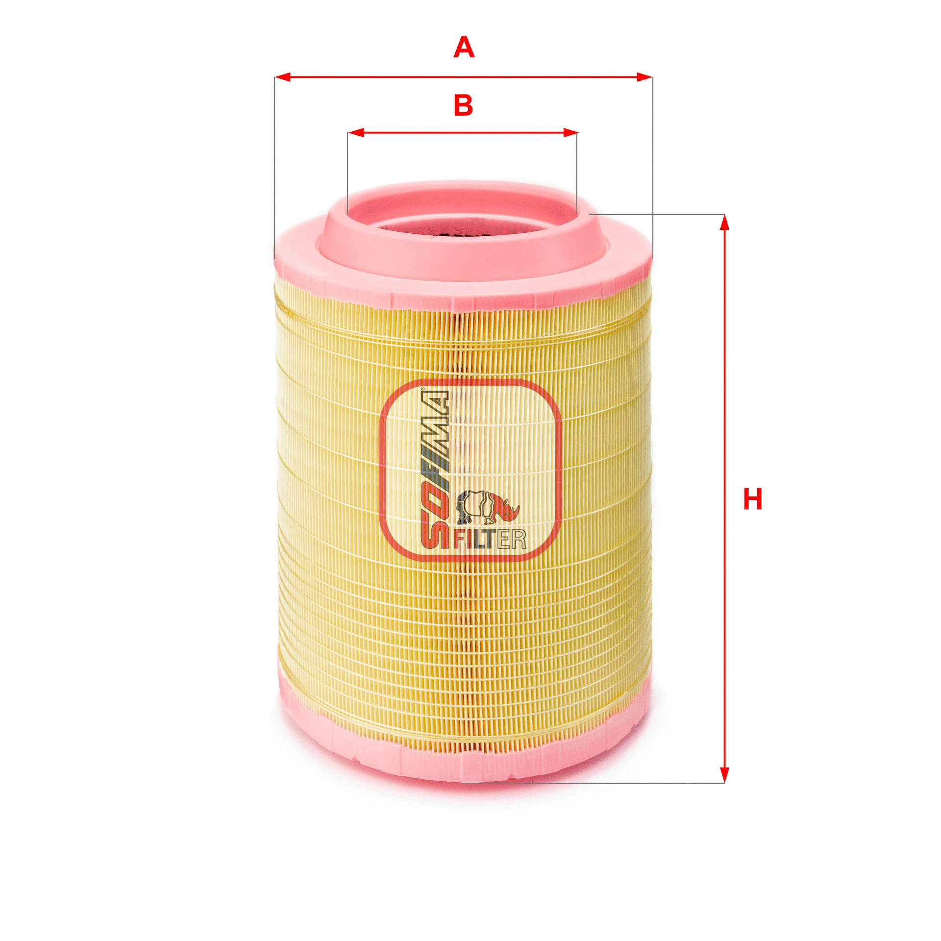 Filtre à air SOFIMA S 7625 A