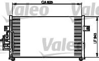 Condenseur, climatisation VALEO 814334