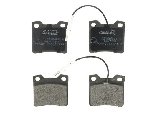 Kit de plaquettes de frein, frein à disque ABE C2M005ABE