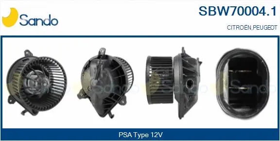 Pulseur d'air habitacle SANDO SBW70004.1