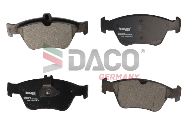 Kit de plaquettes de frein, frein à disque DACO Germany 323330