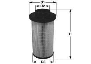 Filtre à carburant CLEAN FILTERS MG1653