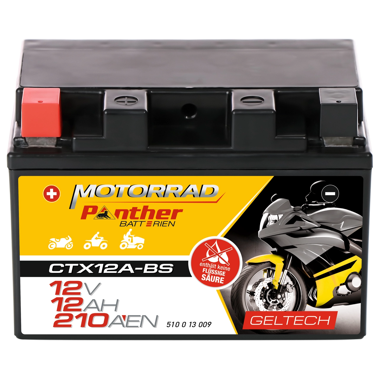 Batterie de démarrage PANTHER-BATTERIEN GB.5101377