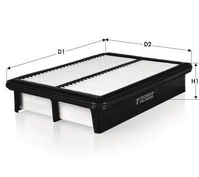 Filtre à air TECNECO FILTERS AR1632PMJS